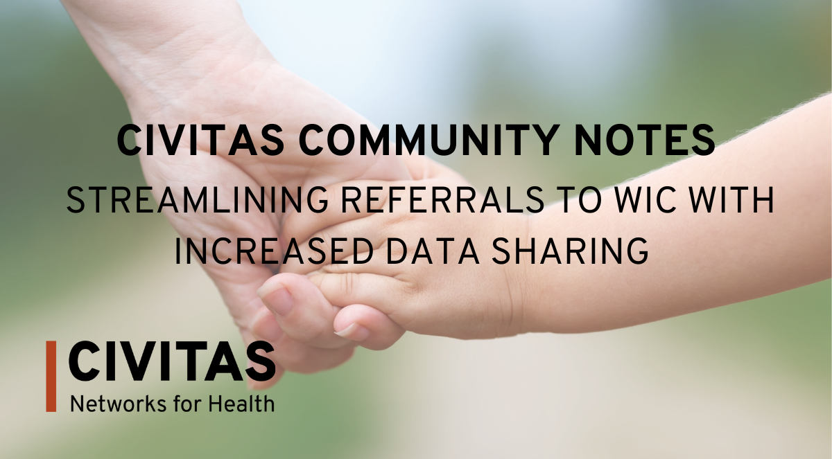 Streamlining Referrals to WIC with Increased Data Sharing